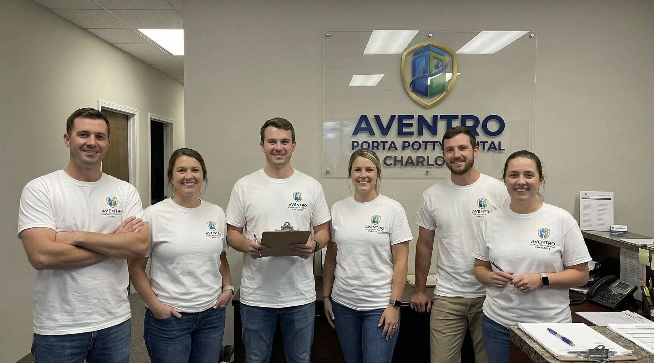 Aventro Porta Potty Rental Charlotte Team